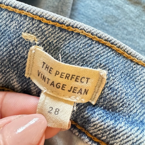 Madewell The perfect vintage straight Leg Jeans size 28 - Picture 4 of 7